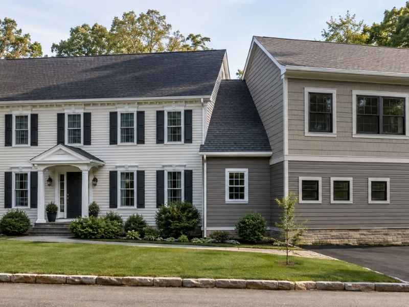 Home additions in McKinney Texas showing exterior design differences that can make a new addition feel out of place.
